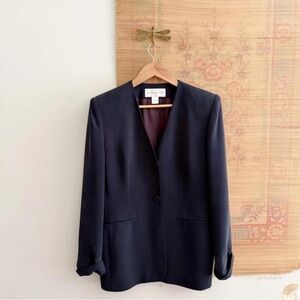 Jones New York Women's Dark Blue Blazer